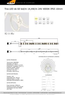 ASP Material De Alumbrado tira leds 23