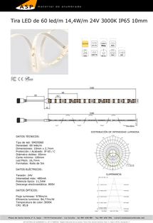 ASP Material De Alumbrado tira leds 21
