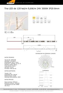 ASP Material De Alumbrado tira leds 10