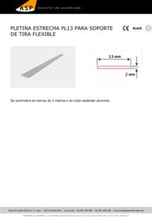 ASP Material De Alumbrado perfiles 28
