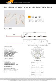 ASP Material De Alumbrado tira leds 2