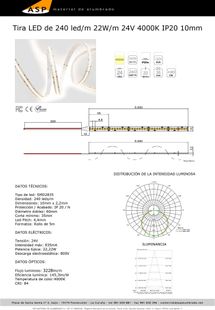 ASP Material De Alumbrado tira leds 39