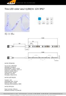 ASP Material De Alumbrado tira leds 43