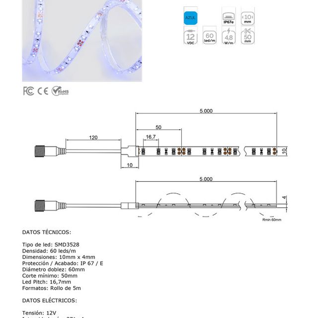 ASP Material De Alumbrado tira leds 43