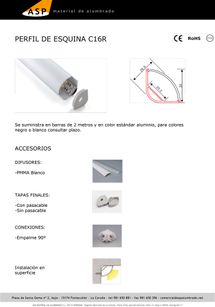 ASP Material De Alumbrado perfiles 4