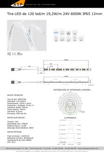 ASP Material De Alumbrado tira leds 38