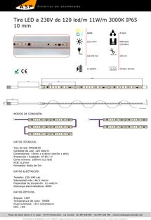 ASP Material De Alumbrado tira leds 41