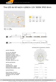 ASP Material De Alumbrado tira leds 4