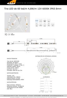 ASP Material De Alumbrado tira leds 7