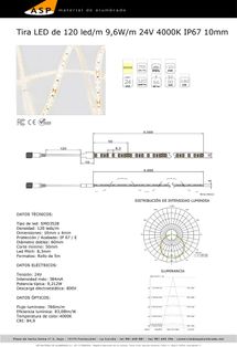 ASP Material De Alumbrado tira leds 14